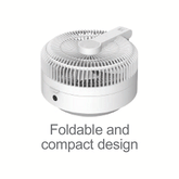 Firefly FEL661 Rechargeable Foldable Telescopic Stand Fan with Night Lamp